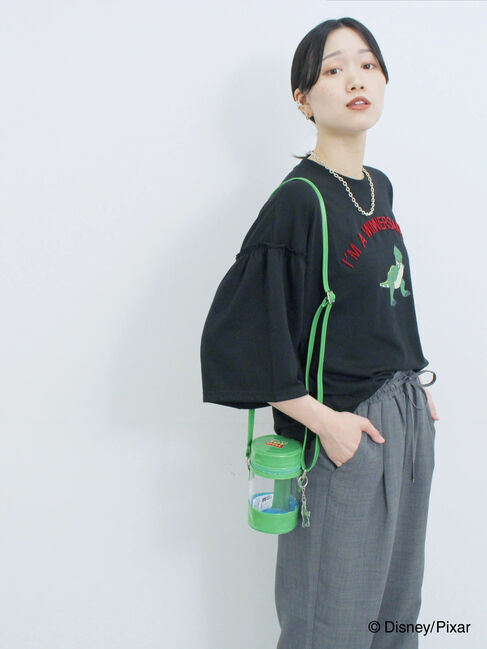 Samansa Mos2 blue「トイ・ストーリー/ クリアバニイティポシェット」|その他|グリーン