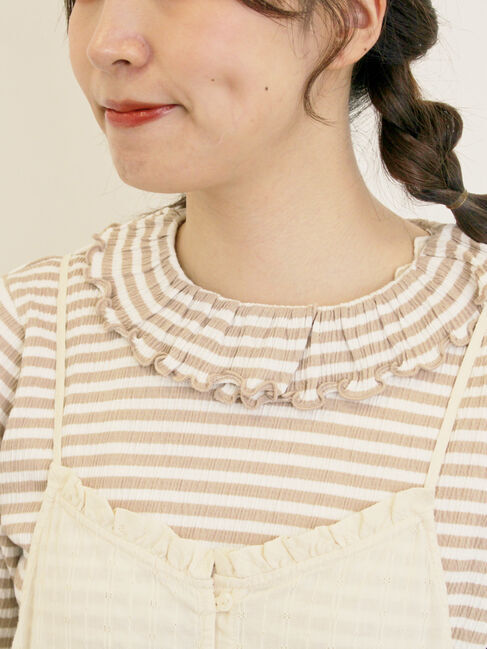 Samansa Mos2「ランダム刺繍入りワンピース」|ワンピース|