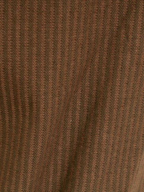 Samansa Mos2「ストライプツイル裾タックパンツ」|その他|