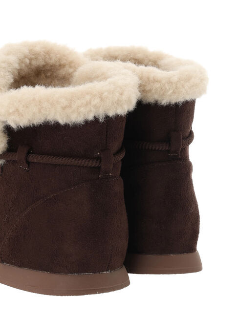 Samansa Mos2「ボアスニーカーブーツ」|ショートブーツ|