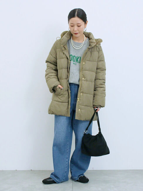 Samansa Mos2 blue「ストレートデニムパンツ」|その他|