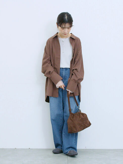 Samansa Mos2 blue「ストレートデニムパンツ」|その他|