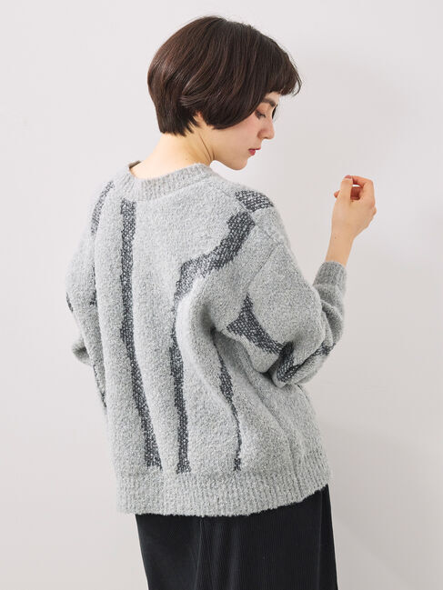 SM2「前後2wayジャカード柄ニット」|ニット・セーター|