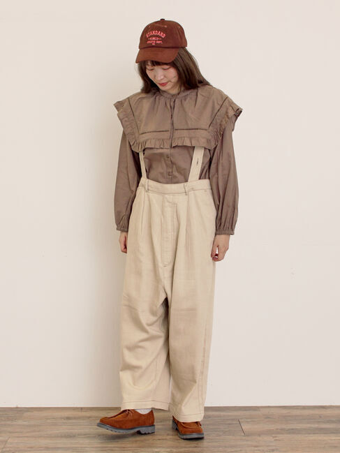 Samansa Mos2「ビッグカラーブラウス」|シャツ・ブラウス|