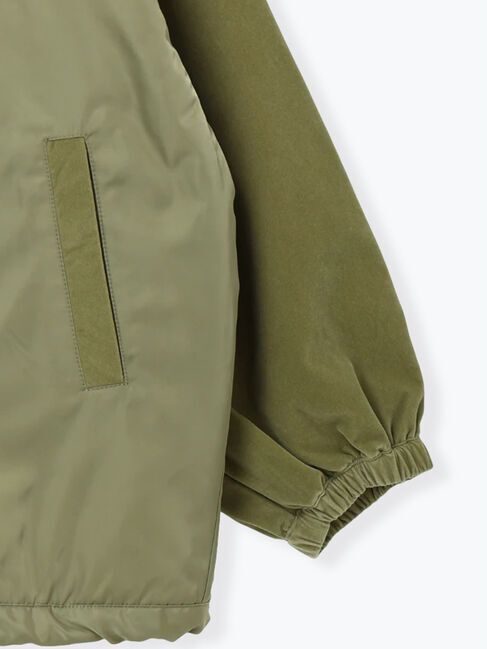 Samansa Mos2「ベロアドッキングブルゾン」|ブルゾン・スタジャン|