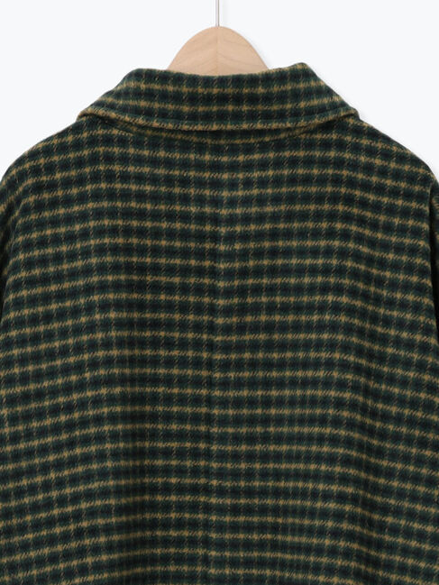 Samansa Mos2「シャギーチェックコート」|その他|