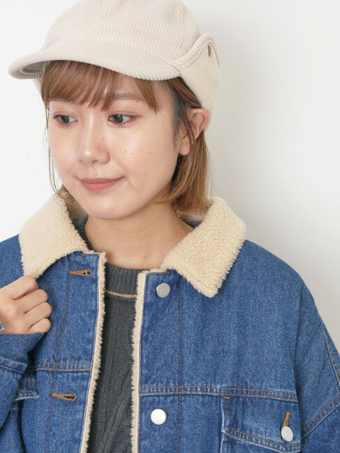 Samansa Mos2「デニムボアジャケット」|その他|