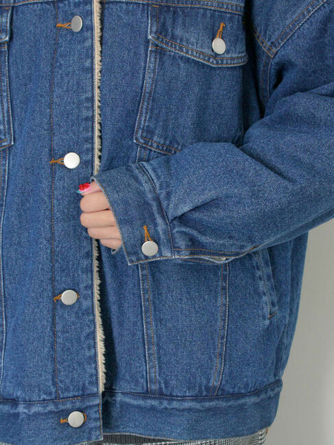 Samansa Mos2「デニムボアジャケット」|その他|