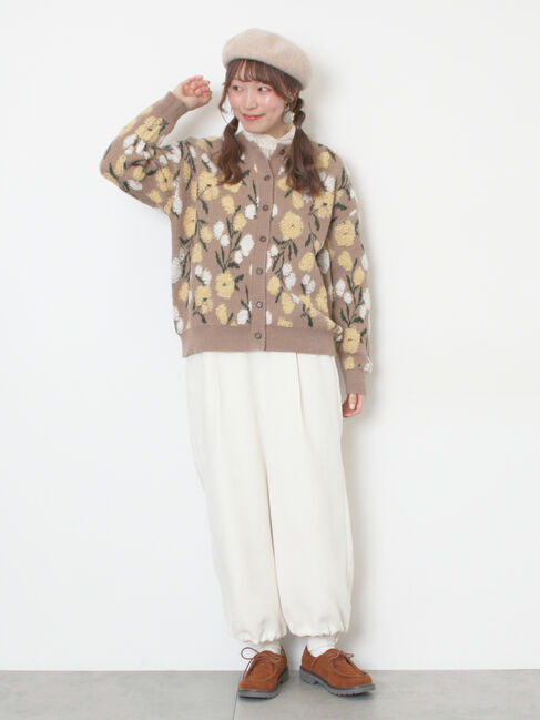 Samansa Mos2「【保温加工】襟レースブラウス」|シャツ・ブラウス|