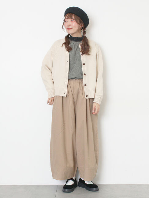 Samansa Mos2「【保温加工】襟レースブラウス」|シャツ・ブラウス|