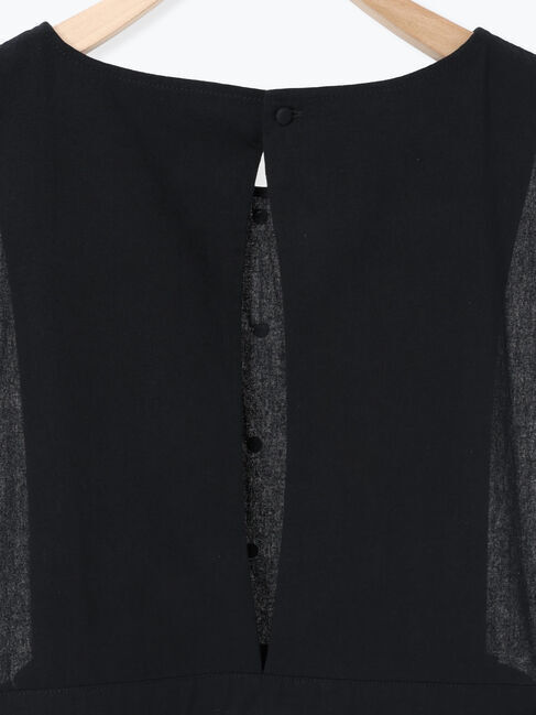 Samansa Mos2「【WEB限定】バックスリットジャンスカ」|ワンピース|