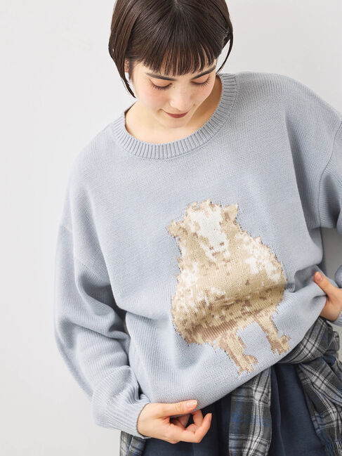 SM2「アニマルニットプルオーバー」|ニット・セーター|