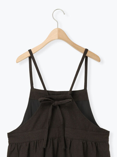 Samansa Mos2「エプロンジャンパースカート」|ワンピース|