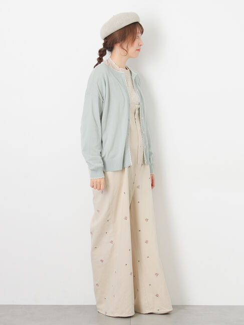 Samansa Mos2「【オーガニックコットン】デニムサロペット」|その他|