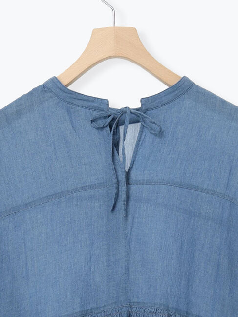 Samansa Mos2「2WAYシアーティアードチュニック」|シャツ・ブラウス|