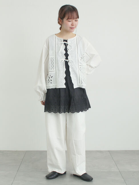 Samansa Mos2「綿麻コクーンパンツ」|その他|