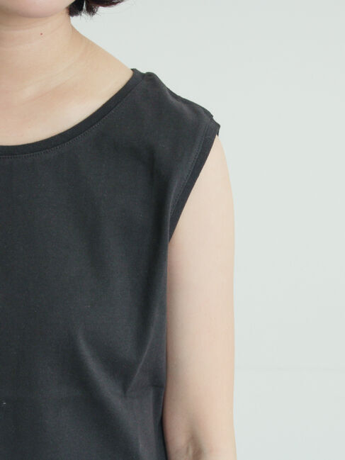 Samansa Mos2「【汗染み防止】ノースリーブTシャツ」|Tシャツ・カットソー|