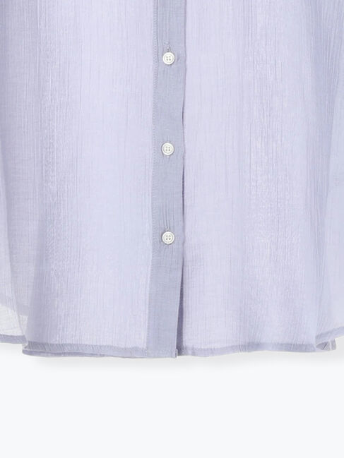 Samansa Mos2「柄アソートシアーシャツ」|シャツ・ブラウス|