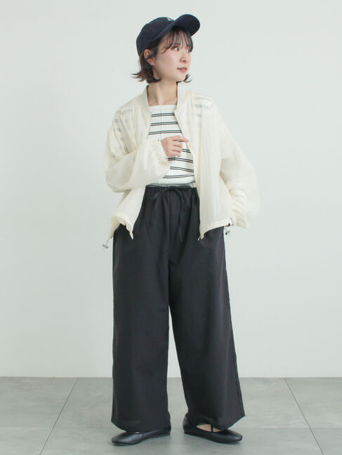 Samansa Mos2「シアーブルゾン」|ブルゾン・スタジャン|