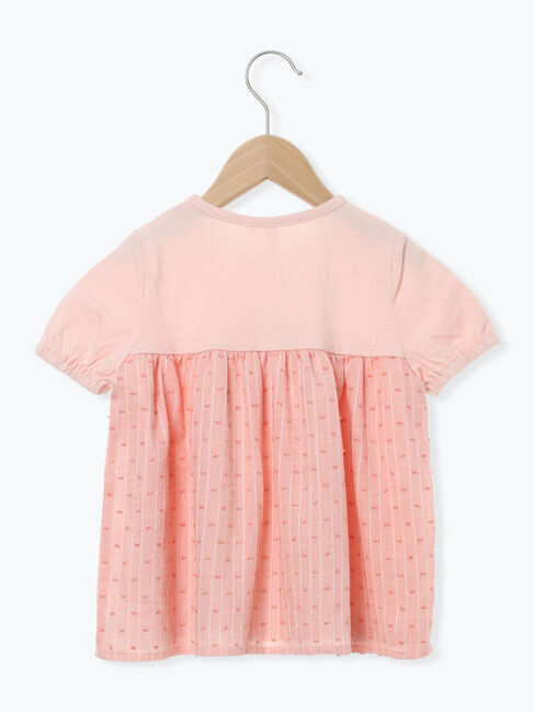 Samansa Mos2 Lagom「ドビードットドッキングカットソー」|Tシャツ・カットソー|