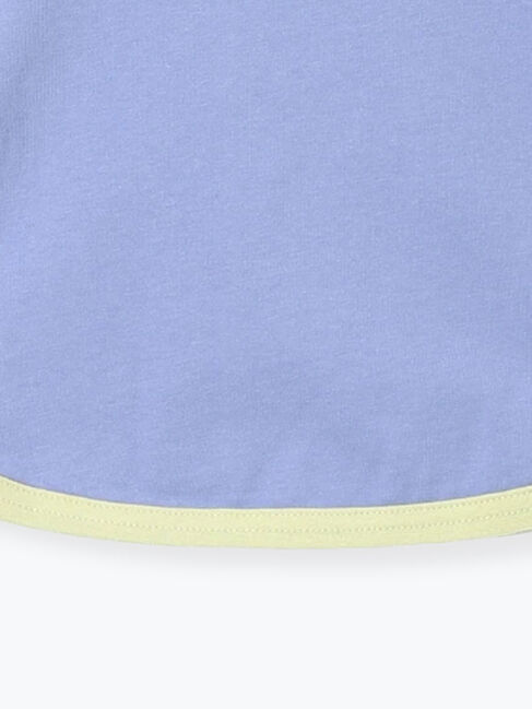 Samansa Mos2 Lagom「クレイジー配色7分袖ラグランT」|Tシャツ・カットソー|