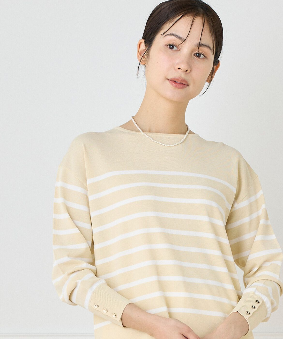 7-IDconcept.「パールモチーフネックレス」|ネックレス|