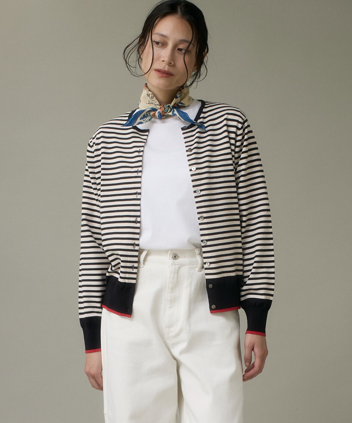 DAY by DAY it&rsquo;s international「アンサンブルニット《SMART CLEAN》」|カーディガン|アイボリー2