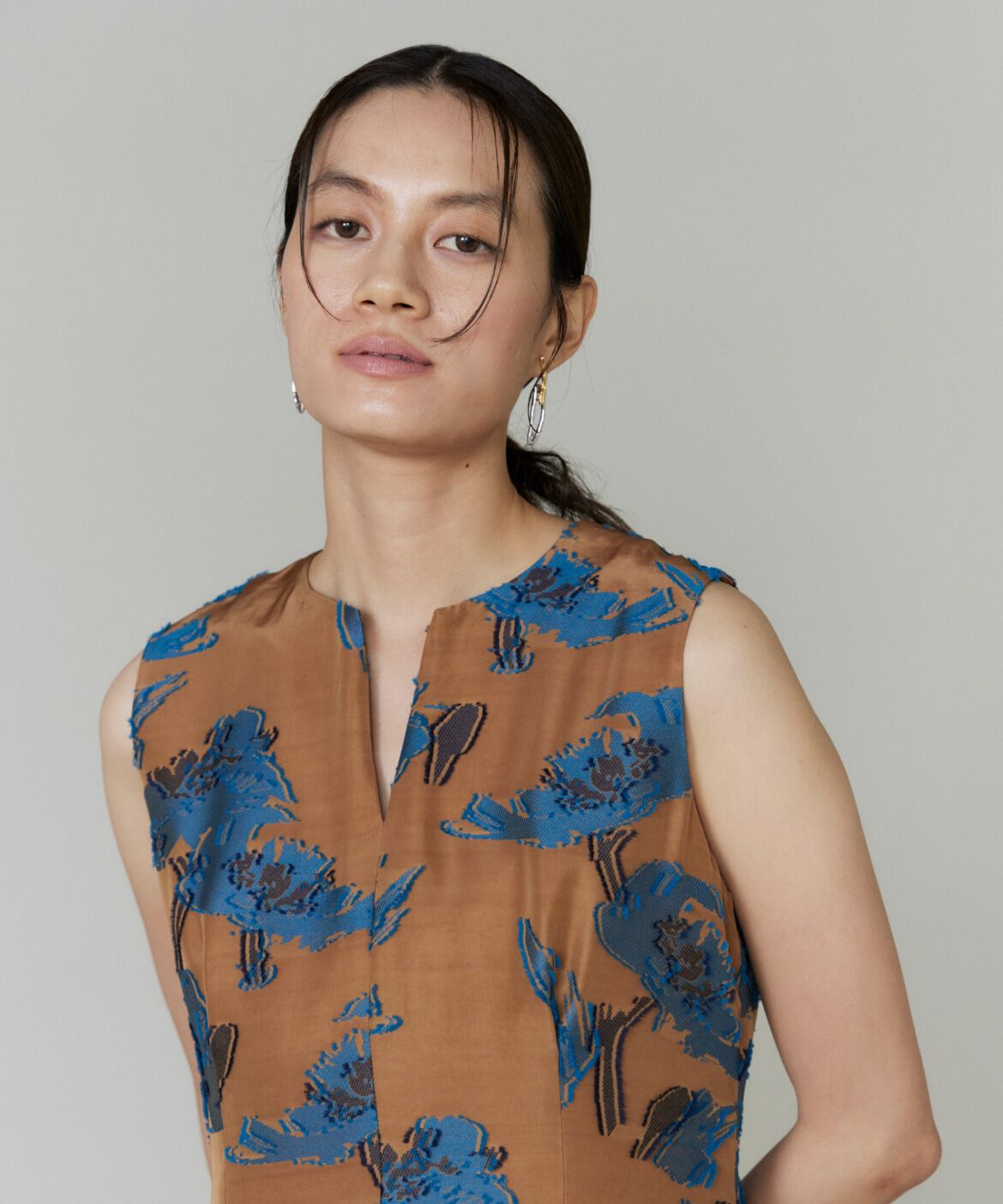 la veille by SUPERIOR CLOSET「花柄ジャガードワンピース」|その他|