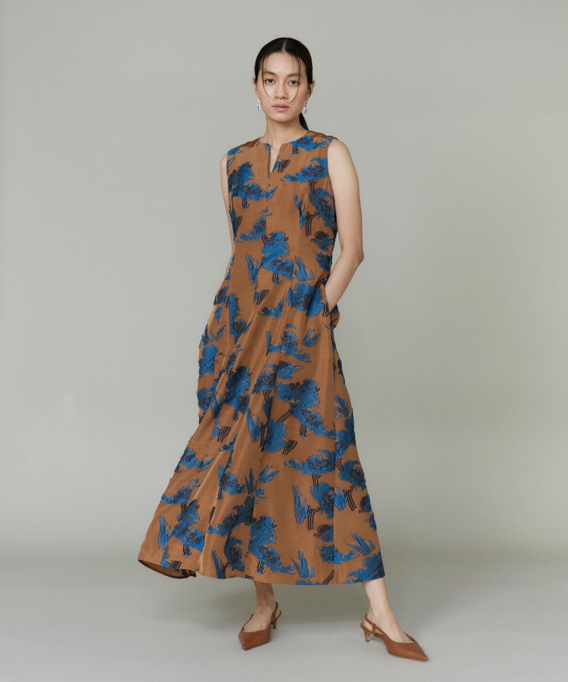 la veille by SUPERIOR CLOSET「花柄ジャガードワンピース」|その他|