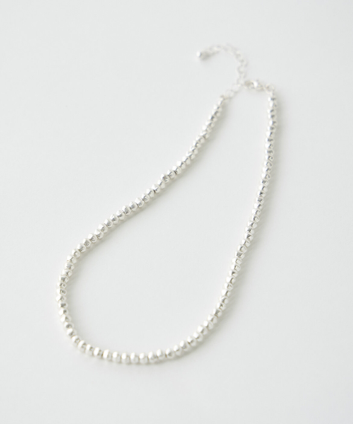 DAY by DAY it&rsquo;s international「メタルビーズネックレス」|ネックレス|シルバー