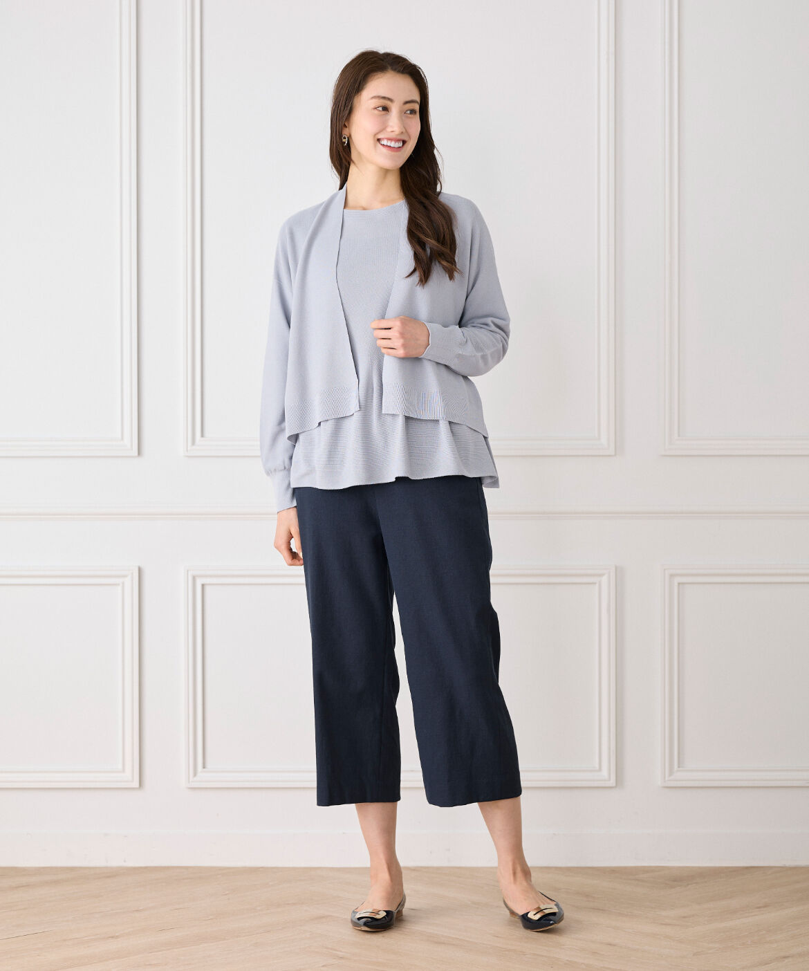 7-IDconcept.「ホールガーメントカーディガン」|カーディガン|