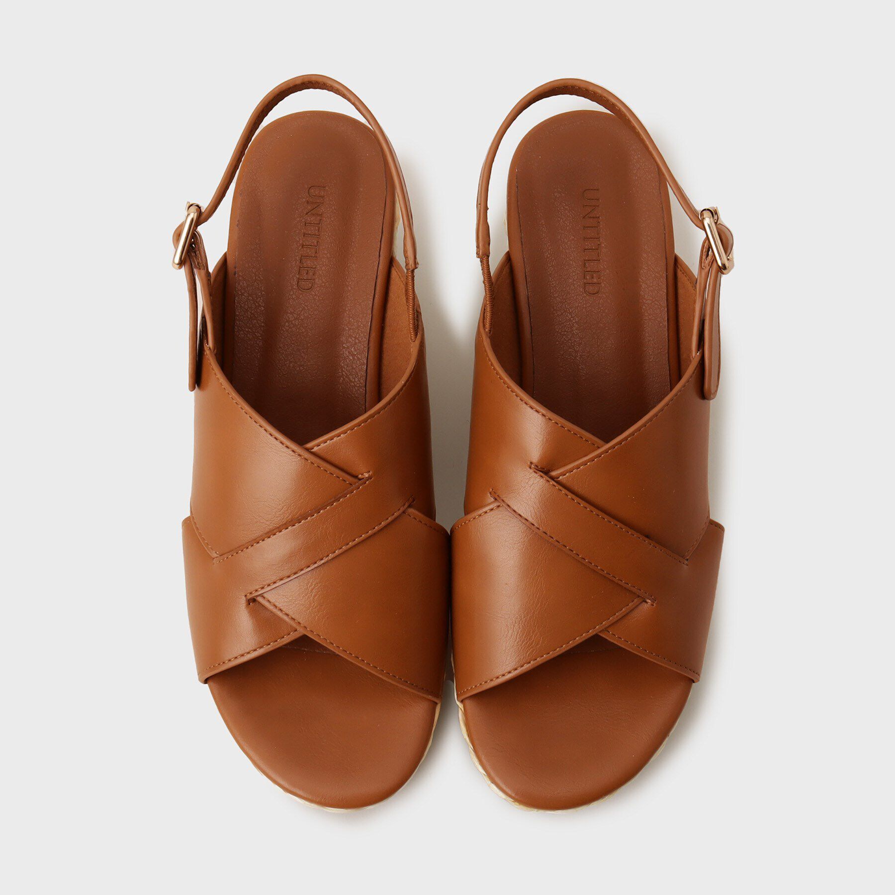 UNTITLED「ナチュラルウェッジサンダル」|サンダル|