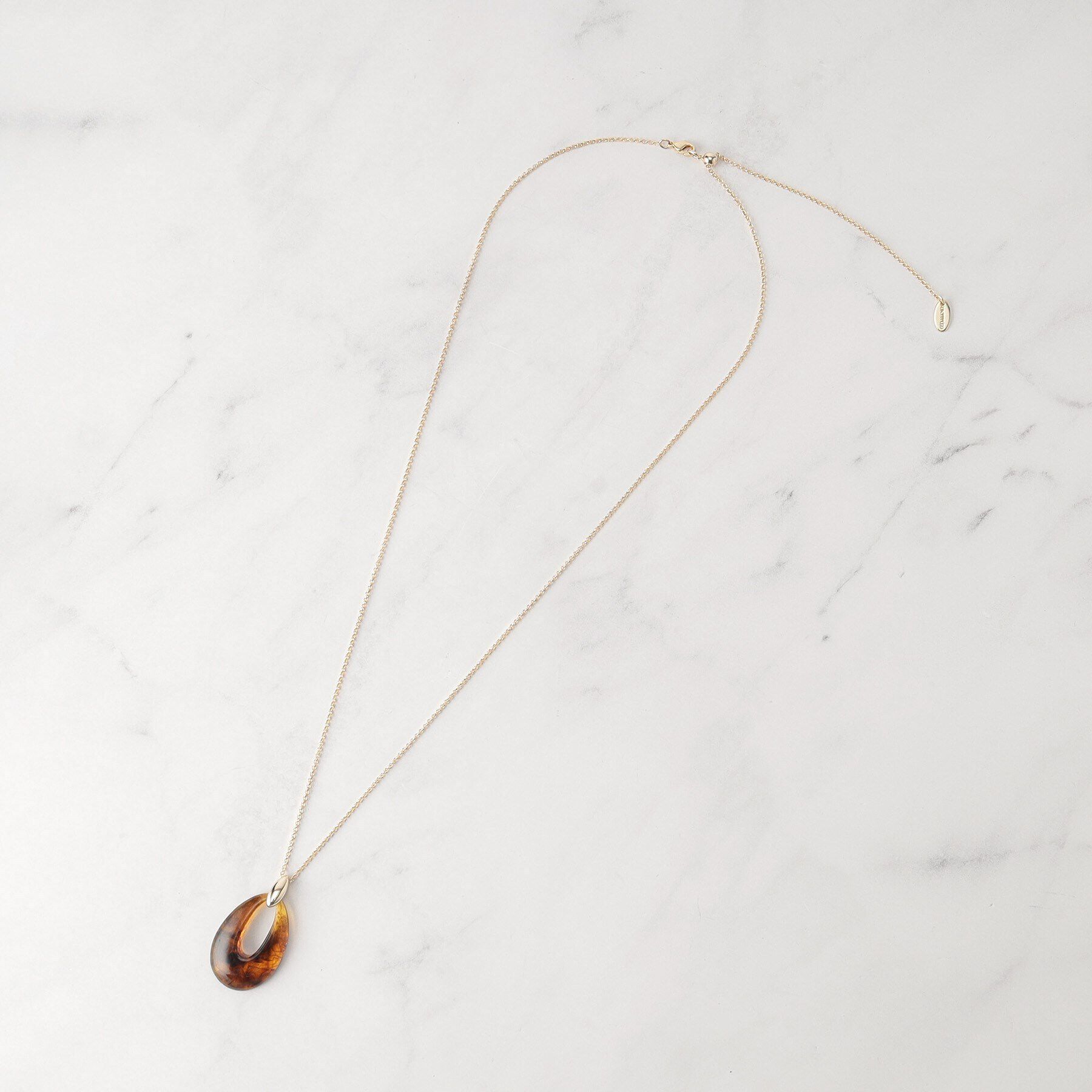 UNTITLED「マーブルドロップネックレス」|ネックレス|