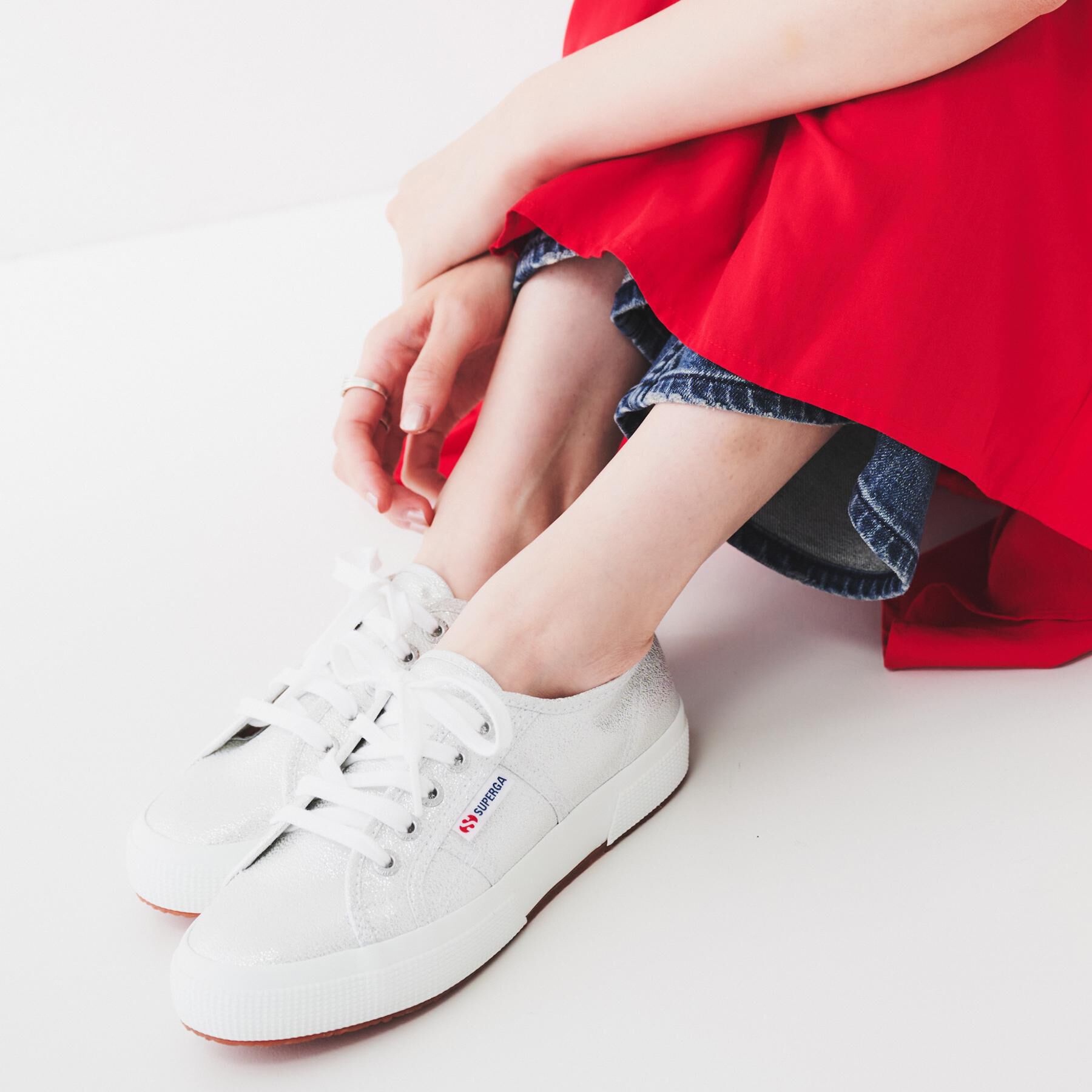 UNTITLED「SUPERGA2750 LAMEW」|スニーカー|