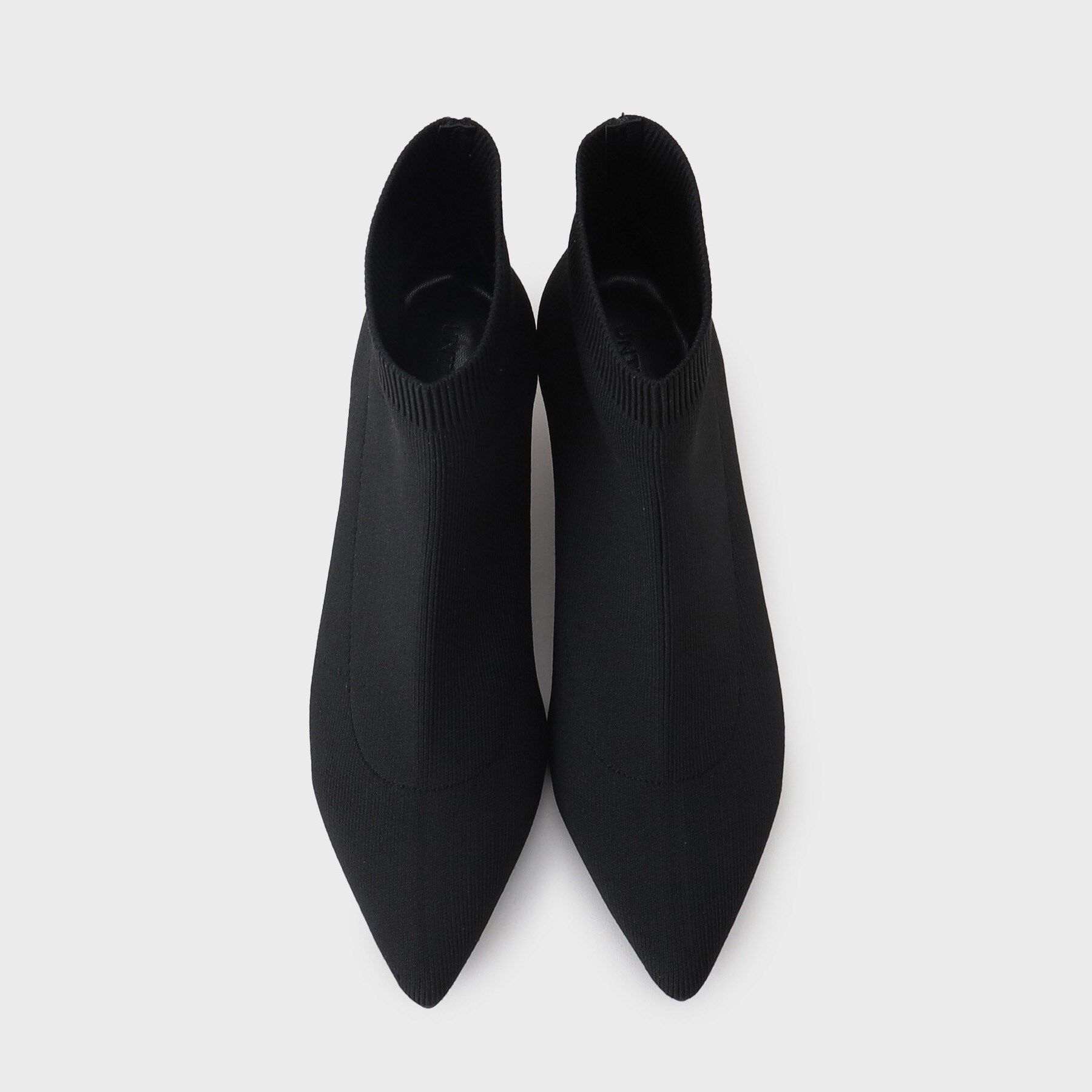 UNTITLED「【ストレッチ】ニットブーツ」|ショートブーツ|