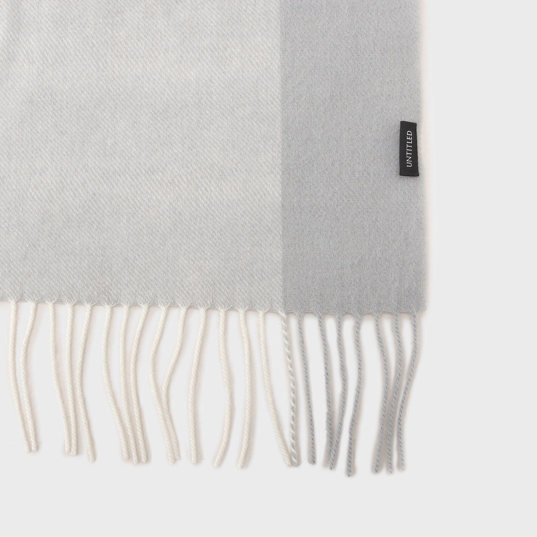 UNTITLED「【名品／定番人気】ウールチェックマフラー」|ストール|