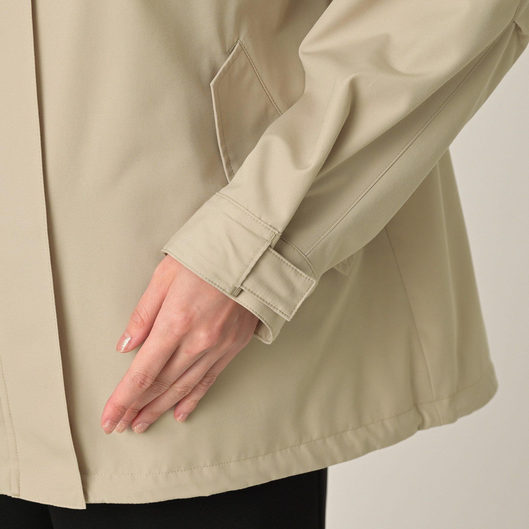 UNTITLED「【洗える/はっ水】リラクシーマウンテンパーカー」|ブルゾン・スタジャン|