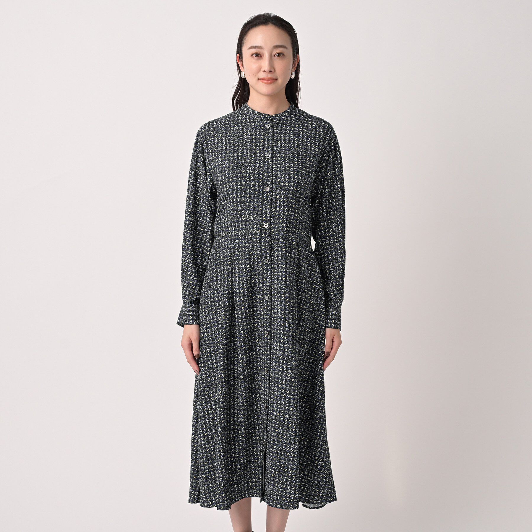 UNTITLED「クラシカルツイードワンピース」|ワンピース|