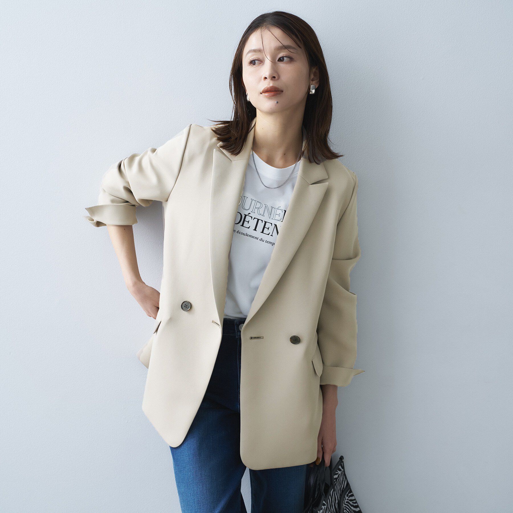 UNTITLED「ダブルブレストジャケット」|テーラードジャケット|