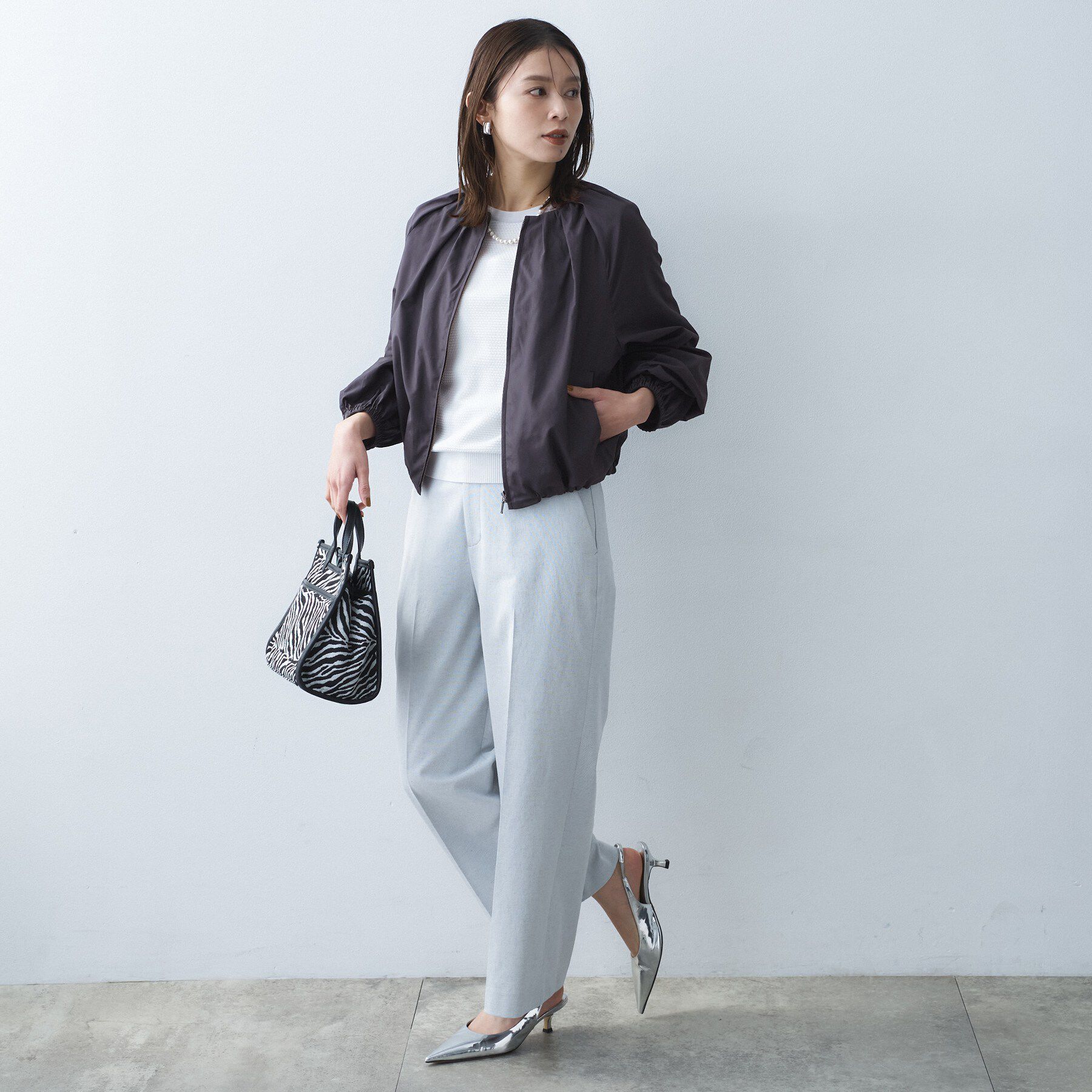 UNTITLED「シャイニータイプライターブルゾン」|ブルゾン・スタジャン|