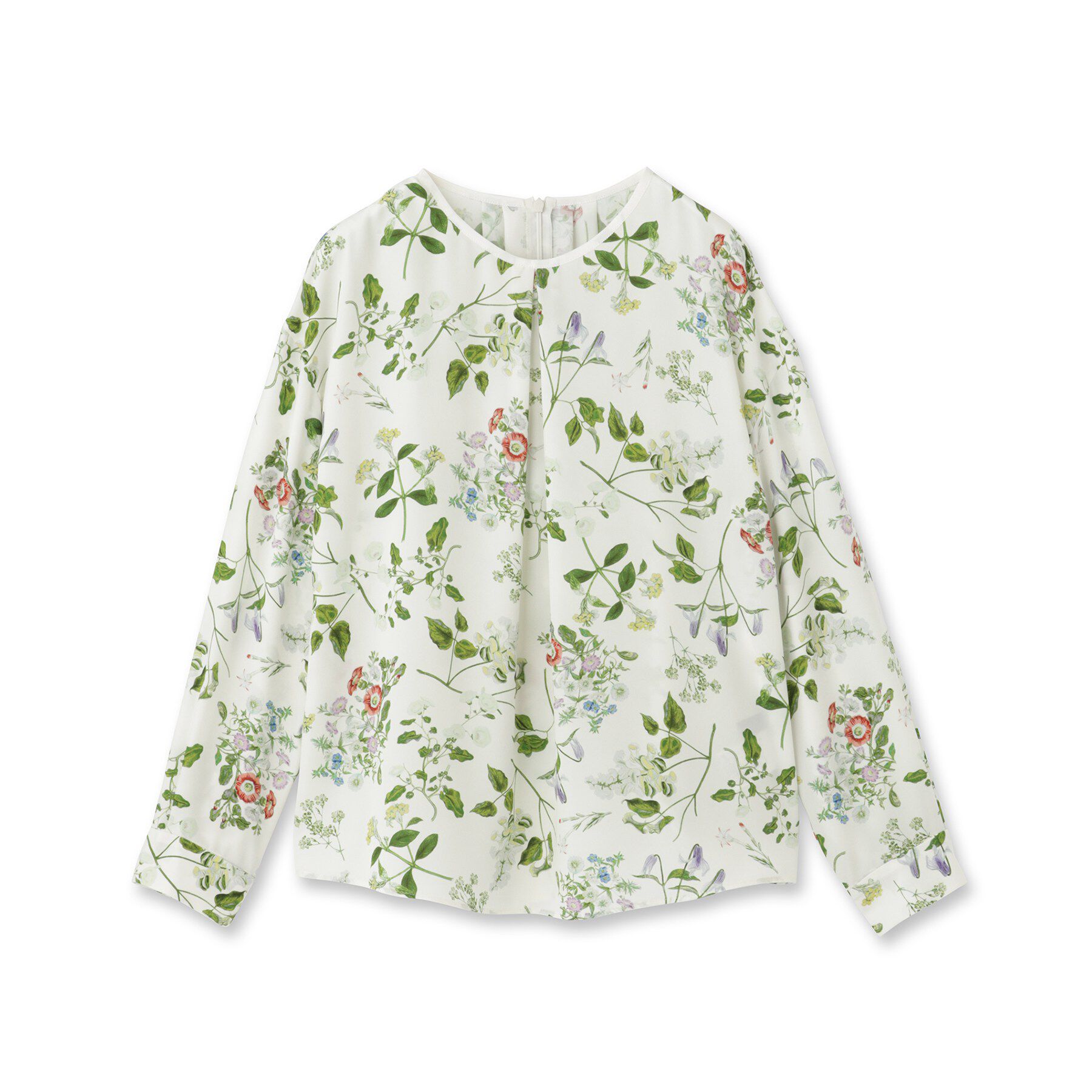 UNTITLED「【花柄/洗える】ボタニカルブラウス」|シャツ・ブラウス|