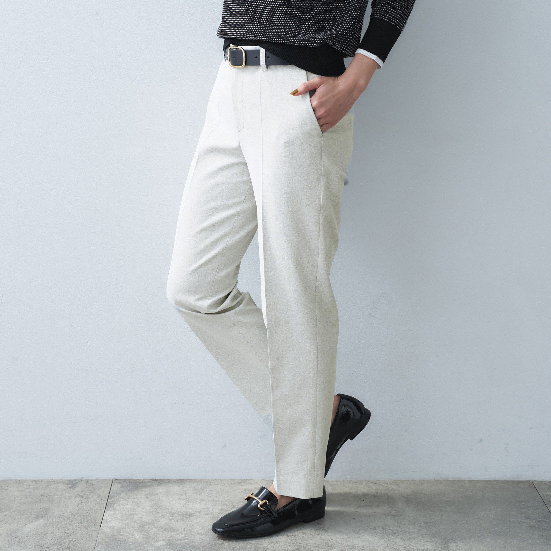 UNTITLED「オックステーパードパンツ」|その他|