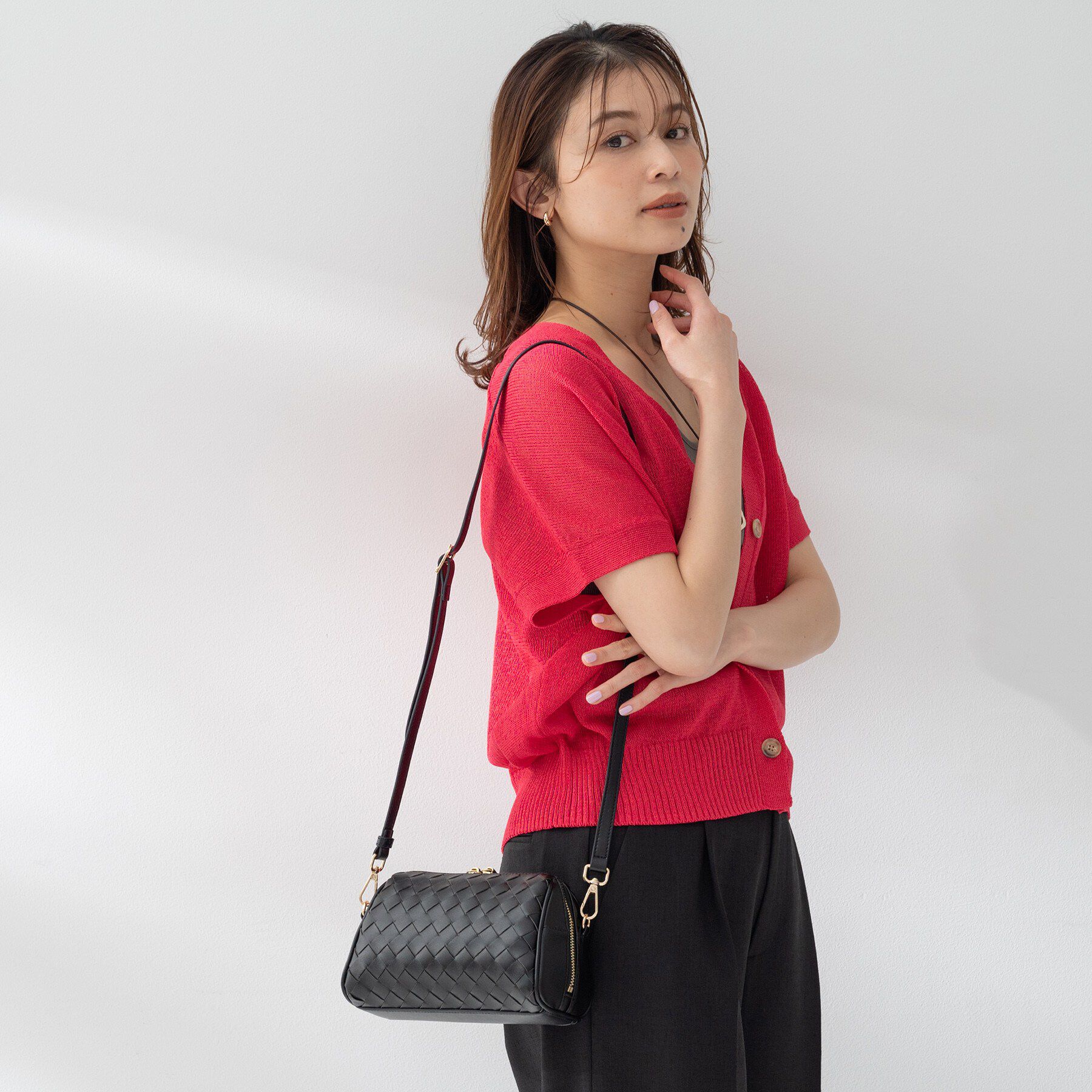 UNTITLED「メッシュミニショルダー」|ショルダー・メッセンジャー|