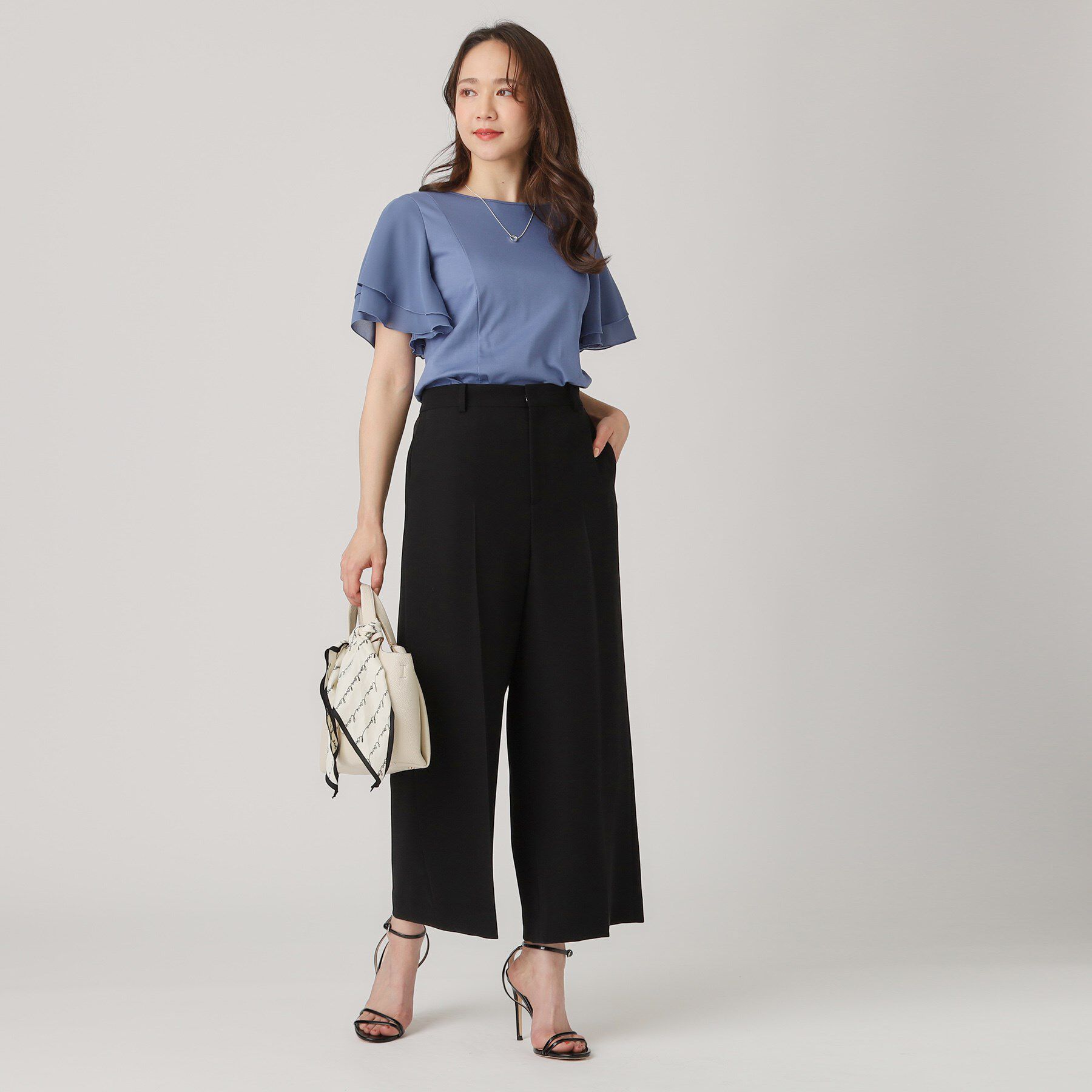 COUP DE CHANCE「【洗える／日本製】センタープレス入ワイドパンツ」|その他|