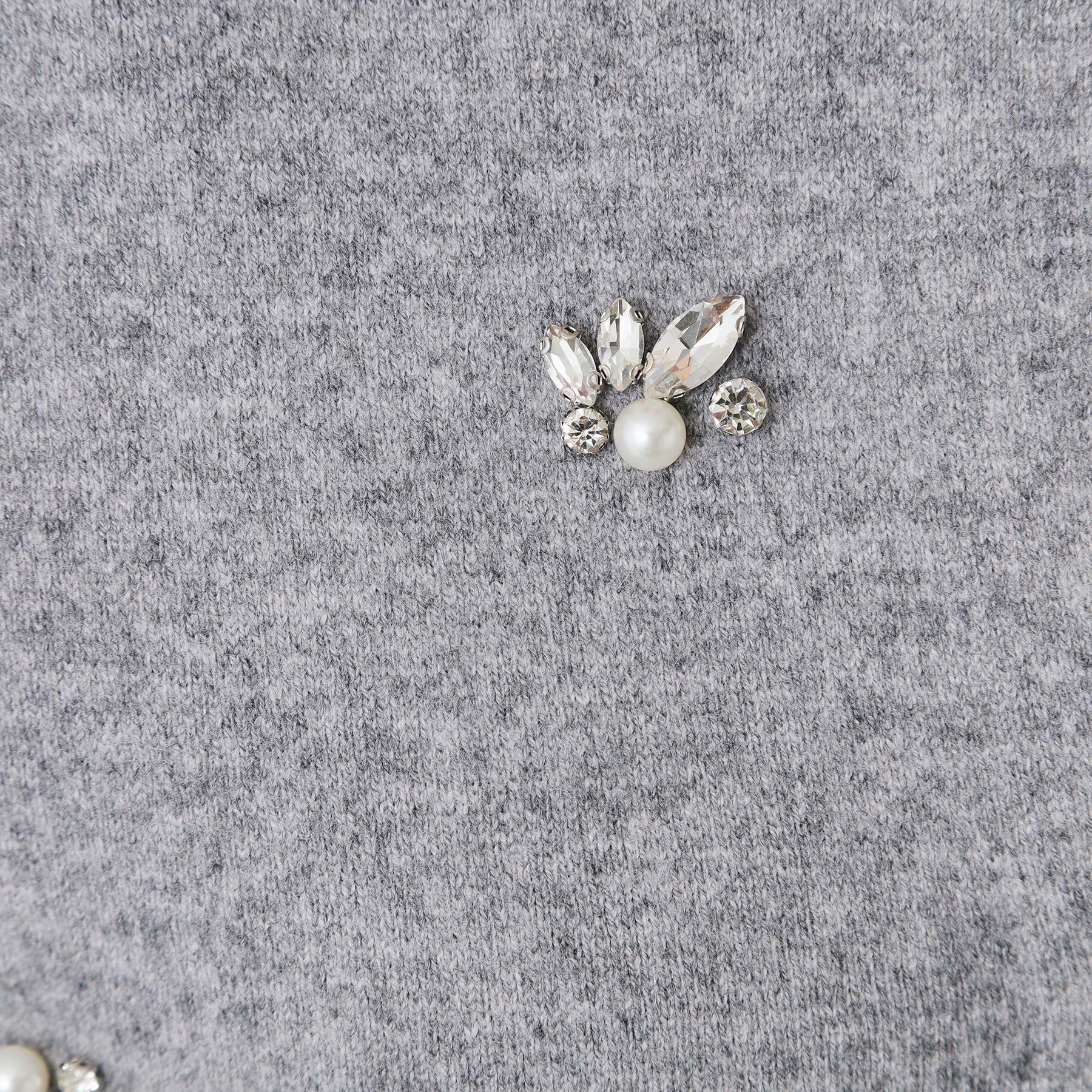 COUP DE CHANCE「【手洗い可】ビジュー付カーディガン」|カーディガン|