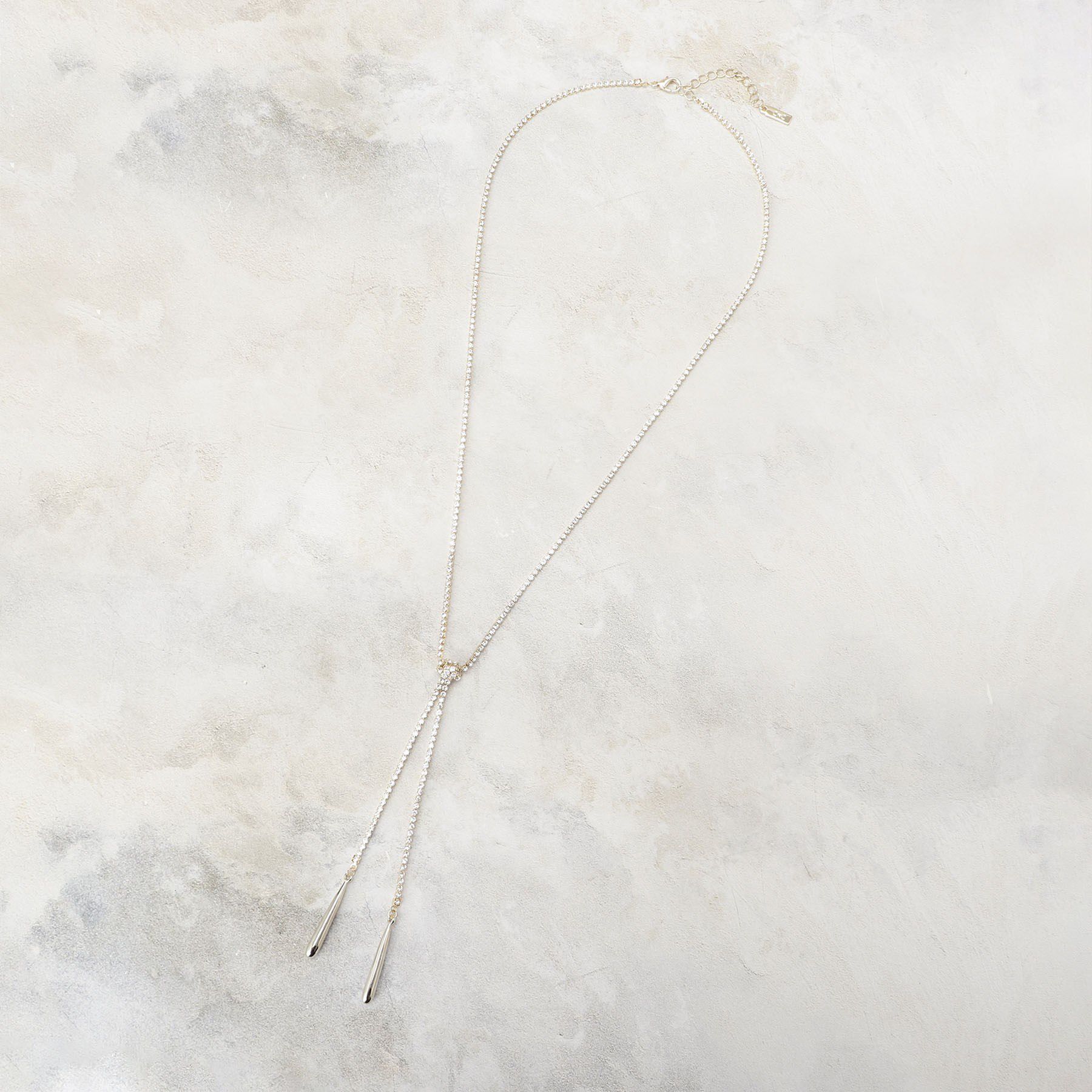 COUP DE CHANCE「スイングダイヤチェーン／キラキラ／大人ネックレス／華やか」|ネックレス|