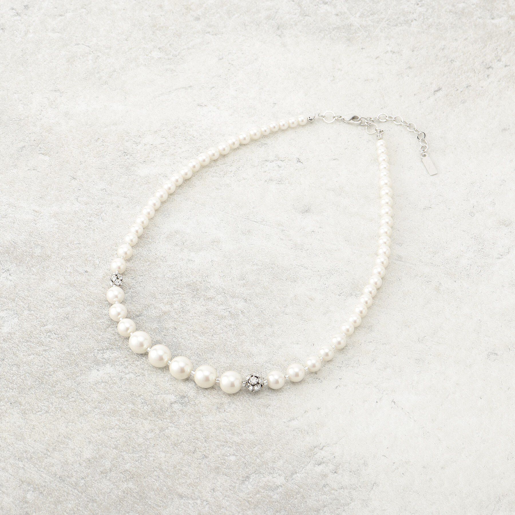 COUP DE CHANCE「【2way/セレモニー/パーティー】ツインフェイクパール」|ネックレス|