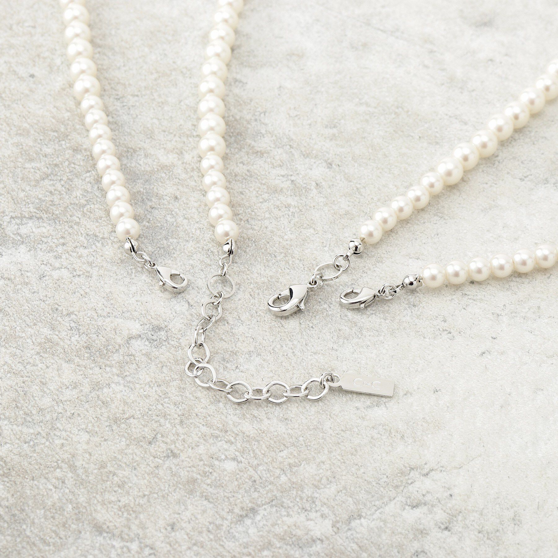 COUP DE CHANCE「【2way/セレモニー/パーティー】ツインフェイクパール」|ネックレス|