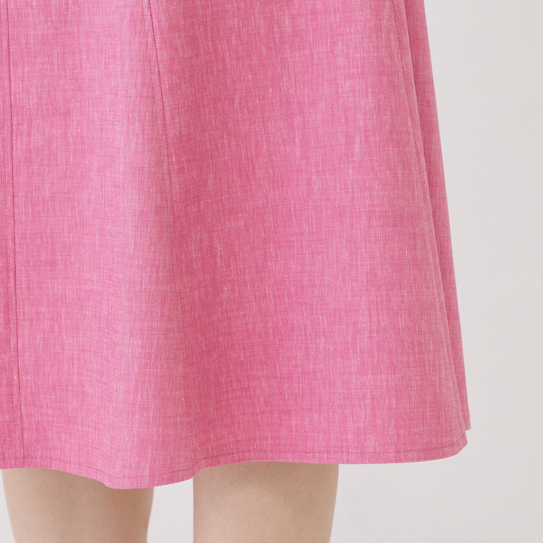 COUP DE CHANCE「【手洗い可／日本製】麻混フレアースカート」|スカート|