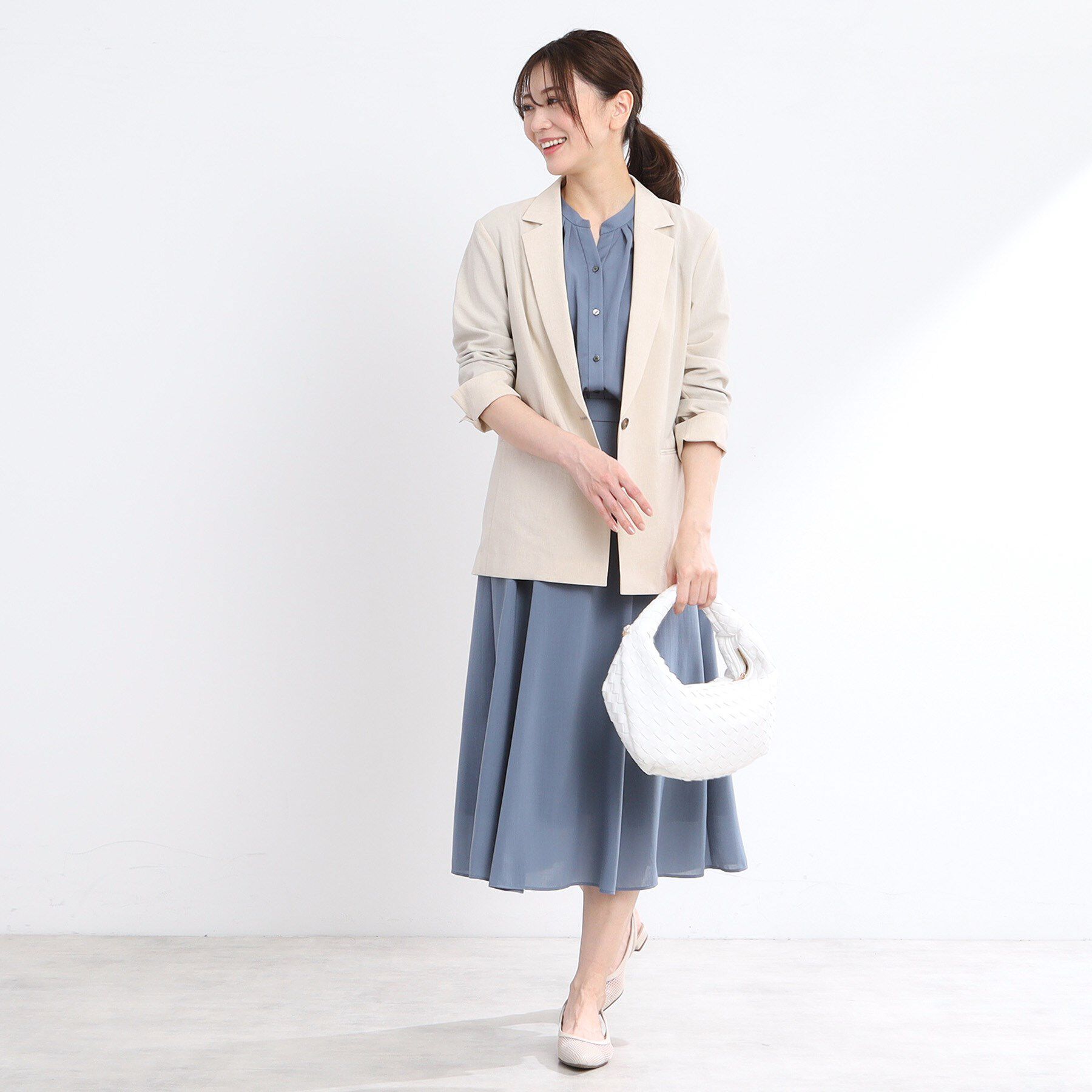 Reflect「【マシンウォッシュ可／セットアップ可／通勤におすすめ】ドライタッチジャケット」|テーラードジャケット|